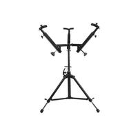 Foldable Steel Tongue Drum & Handpan Stand, Heavy Duty Tripod Construction Drum Bracket, Ideal for 10 to 22 Inch Percussion Instrument