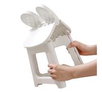 Foldable Step Stool,Bunny Dinosaur Portable Folding Chair With Back Support | Thickened Seat Furniture Home Shoe Changing Chair for Home Bathroom, Travel Picnic