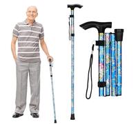 Foldable Sticks for Seniors, Folding Walking Stick