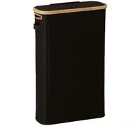 Foldable Storage Basket with Dispenser Lid Designed for Tissue Box Storage with High Capacity and Dust Resistant Cover for Home Organization (Black)