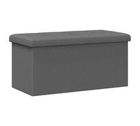 Foldable Storage Bench Linen Entryway Bedroom Ottoman Folding Padded vidaXL