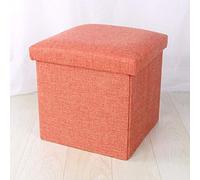 Foldable Storage Foot Stool - Heavy-Duty 350 lbs Capacity Space-Saving Design for Home Office & Outdoor - Versatile Footrest & nizer Perfect for Small Spaces