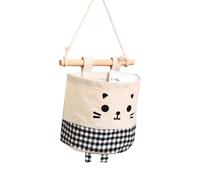 Foldable Storage Grid Stackable Storage Hanging Bag Cartoon Door Back Bag And Stylish Multifunctional Hanging (B, 20 00)