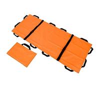 Foldable Stretcher Portable Emergency Stretcher Home Medical Stretcher Hospital Patient Lifter Transfer Board Thickened Canvas 8 Handles Soft Folding First Aid Stretcher