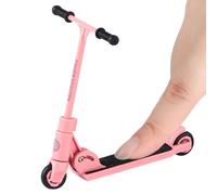 Foldable T Shape Scooter - Mini Table Foot Pedal Toy | Flexible and Creative Wheel Skateboard, Fingertip Scooter with Brake Design, Entertainment Gadgets