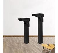 Foldable Table Hinges Self-Locking for Nightstands Laptop Stands & Coffee Tables (14cm 2-Pack) -Space-Saving Design Perfect for Home & Office Use