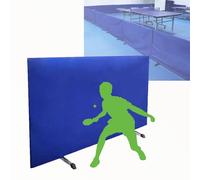 Foldable Table Tennis Baffle, Indoor Training Surrounding Obstacle Blocks, Temporary Partition Screen for Practice and Games