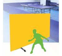 Foldable Table Tennis Baffle, Indoor Training Surrounding Obstacle Blocks, Temporary Partition Screen for Practice and Games