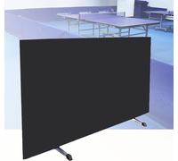 Foldable Table Tennis Baffles, Portable Court Fence Surround, Temporary Partition Screens for Schools & Stadiums
