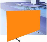 Foldable Table Tennis Baffles, Portable Court Fence Surround, Temporary Partition Screens for Schools & Stadiums