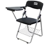 Foldable Tablet Arm Chair, Stackable Office and Training Room Chair for School, Conference, and Community Centers