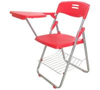Foldable Tablet Arm Chair, Stackable Office and Training Room Chair for School, Conference, and Community Centers