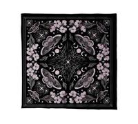 Foldable Tarots Practice Cloth Soft Mystical Themed Velvets Divination Cloth For Psychic Readings Decoration Gifting Foldable Tarots Mats