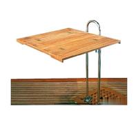 Foldable teak table top 70x80 cm - 1 PC - 71.202.60 - 7120260