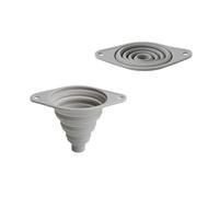 Foldable Telescopic Silicone Funnel Large Diameter Food-grade Kitchen for Oil Pouring Wine Separation Refueling Multi-purpose Leak-proof Home