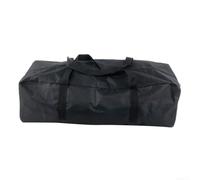Foldable Tent Carry Bag for Hiking Travel Compact | 70x31x24cm max size, waterproof 600D oxford, heavy duty stitching, fits large tents, black color