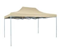 vidaXL Foldable Tent Pop-Up 3x4.5m Blue Outdoor Garden Gazebo Canopy Marquee