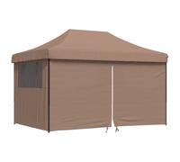 (with 4 sidewalls) vidaXL Foldable Tent Pop-up Outdoor Party Tent Garden Gazebo Canopy Shelter