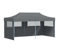 vidaXL Folding Pop-up Party Tent with Sidewalls 3x6m Anthracite Gazebo Marquee