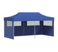 Foldable Tent Pop-Up with 4 Side Walls Outdoor Party Tent Garden Gazebo vidaXL