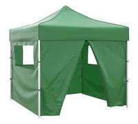 Foldable Tent with 4 Walls Canopy Patio Pavilion Gazebo Marquee Canopy vidaXL