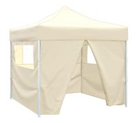 Foldable Tent with 4 Walls Canopy Patio Pavilion Gazebo Marquee Canopy vidaXL