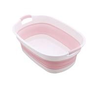 Foldable Toddlerr Bathing Tub - Space-Saving Portable Tub, Comfortable Safe Design, Quick-Dry Material, Versatile Travel and Home Bath Accessory | Sturdy Non-Skid Base, Babys Pet Bath Use for Children