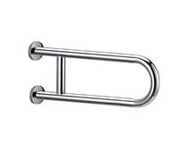 Foldable Toilet Grab Bar，304 Stainless Steel Hinged Bathroom Safety Rail ， Flip-up Safety Handle Senior Grab Bar Support Drop Down, 600mm Length(2)