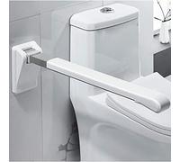 Foldable Toilet Grab Bar 90° Wall Mounted Grab Rails Foldable Drop Down Toilet Rail Support,Flip-Up Bathroom Grab Bar,Toilet Arms for Elderly,Disabled & Pregnant 300lbs Capacity