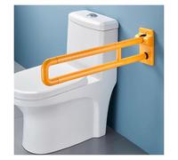 Foldable Toilet Grab Bars for Elderly & Disab FlipUp Bathroom Safety Rails Nonslip Toilet Hand Grips 60cm Shower Assist Safety Support Durable Bathroom Aid