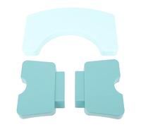 Foldable Toilet Potty Stool Portable Squatting Potty Foot Stool Lightweight Durable PP Plastic Design Space Saving Convenient for Bathroom Use and Travel Gifts (Green)