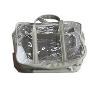 Foldable Tote Bag Swim Bag Storage Toiletries Toiletries Bag Portable Shoe Storage Goggles Swimsuit Beach Bag Tote Insert (Grey, One Size)