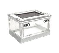 Foldable Transparent Aquarium for Reptiles, Lizards, Desktop Pets, Lightweight And Versatile for Breeding Aquarium, White S