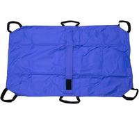 Foldable Transport Stretcher for Dogs, Anti-Bite Nylon Pet Stretcher with Safety Strap for Secure Animal Medical Rescue, Injury, Disability