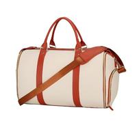 Foldable Travel Bag, Foldable Pockets for Travel -Big Camping -Tip -Tip Bag- Water Time Capital for Travel with One Easy Foldable Travel for, white, Se référer au descriptif, Refer to description