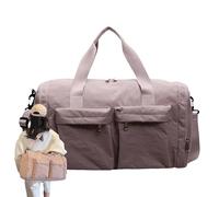 Foldable Travel Bag - Portable and Foldable Travel Bag for Travel, Lightweight Packable Carry Bag for Fitness, Aeroplane, Camping, Weekend, Hospital, Sports, Hiking, pink, see description, See