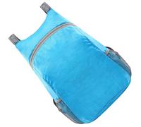 Foldable Travel Bag with Large Capacity and Waterproof Blue Polyester | Packable Design, Roomy Space and School Use Back to School Decorations, for Casual Day Trips
