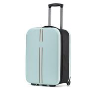 Foldable Travel Case Lightweight Expandable Design with Spinner Wheels Business Travel Hard-Shell Case Suitable for Tourism and Travel(Green,24in)