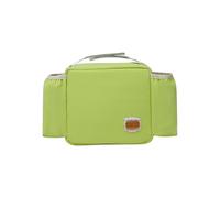 Foldable Travel Diaper Bag - Leakproof Design Attaches to Strollers, Compact Storage for Bottles Phone Keys Gifts Portable Baby Essential Carry Case