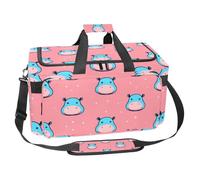 Foldable Travel Duffel Bags for Men and Women, Waterproof Weekender Overnight Gym Bags, Sharks Ocean, Multicolor 8, One Size, Art Deco