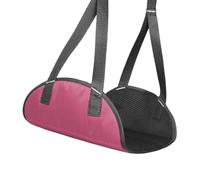 Foldable Travel Foot for Long Flight Train Commute Breathable Mesh Hammock Portable Design Space Saving Travel Foot Hammock