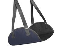 Foldable Travel Foot for Long Flight Train Commute Breathable Mesh Hammock Portable Design Space Saving Travel Foot Hammock