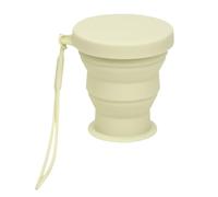 Foldable Travel Mug - Foldable Drinking Cup Portable with 200 ml Capacity - Leak-Proof Outdoor Cup for On the Go Hiking Fishing Camping Everyday Life