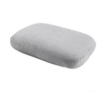 Foldable Travel Pillow Memory Foam Portable Compact Design | Slow rebound foam, relieves neck pressure, 38x25x10cm size, ideal for side sleepers, camping comfort(Gray)