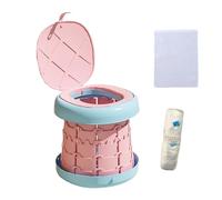 Foldable Travel Potty - Comfortable Quick Cleaning Trainer, Portable Travel Potty for Kids Boys Indoor Outdoor Car Driving Camping Park Going