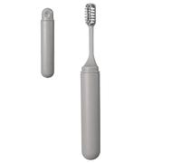 Foldable Travel Toothbrush - Compact Toothbrush with Removable Head Lightweight Hygienic Protected Portable Design with Safe Storage Ideal for Backpack Travel Office and Holiday Robust Ver