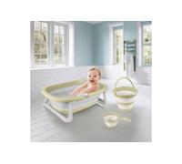 Dolu Foldable Triple Baby Bath Set - Green