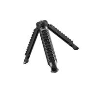 Foldable Tripod Stand Small Flashlights Keychain Lights Holder For Outdoor Camping Hiking Photography Compact Tripod For Outdoor Lighting