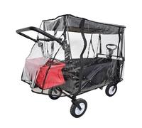 Foldable Trolley Rain Cover Multifunctional Trolley Rain Cover Folding Trolley Accessories Trolley Cover for Garden Camping Picnic