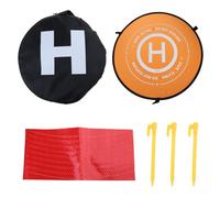 Foldable UAV Landing Pad 55cm/75cm Helipad Outdoor Flight Portable with Ground Stakes